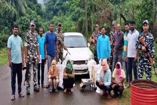 Police Seized 50 Lakh Worth Ganja