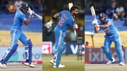 Rohit Sharma  Virat Kohli ODI ranking  Shubman Gill ODI ranking  Shubman Gill  Rohit Sharma ODI ranking  ICC ODI Ranking  Kuldeep Yadav ODI Ranking  Kuldeep Yadav  ഐസിസി ഏകദിന റാങ്കിങ്  ശുഭ്‌മാന്‍ ഗില്‍  രോഹിത് ശര്‍മ  വിരാട് കോലി  കുല്‍ദീപ് യാദവ്  വിരാട് കോലി ഏകദിന റാങ്കിങ്