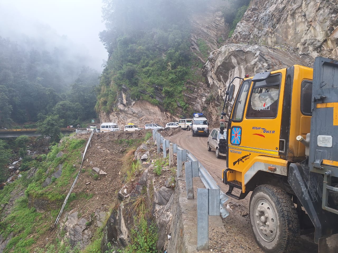 Jam on Kedarnath Highway