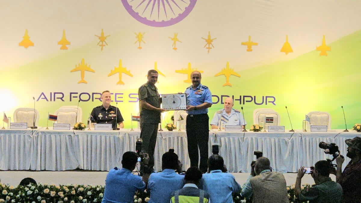 Air Marshal Virendra Chaudhary on Thursday while attending a press conference on the 'Tarang Shakti' exercise said that phase II of the combat exercise held after 61 years is all set to lay a strong foundation for India's future collaborations.