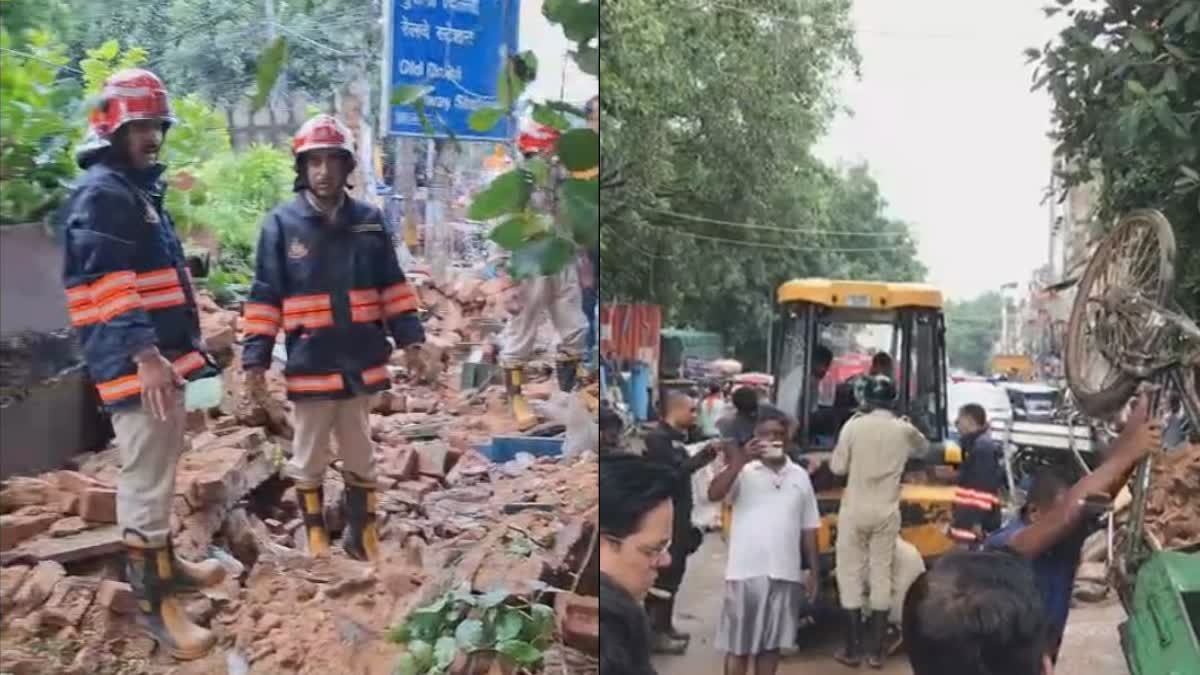 Building Collapsed in Nabi Karim