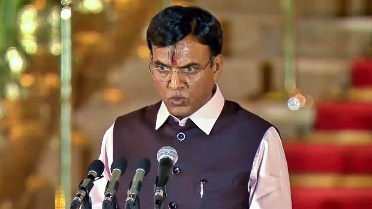 SPORTS MINISTER MANSUKH MANDAVIYA