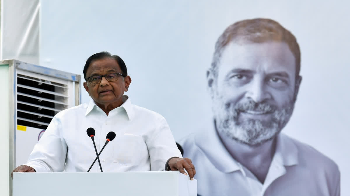 P Chidambaram takes a dig at inflation in West Bengal