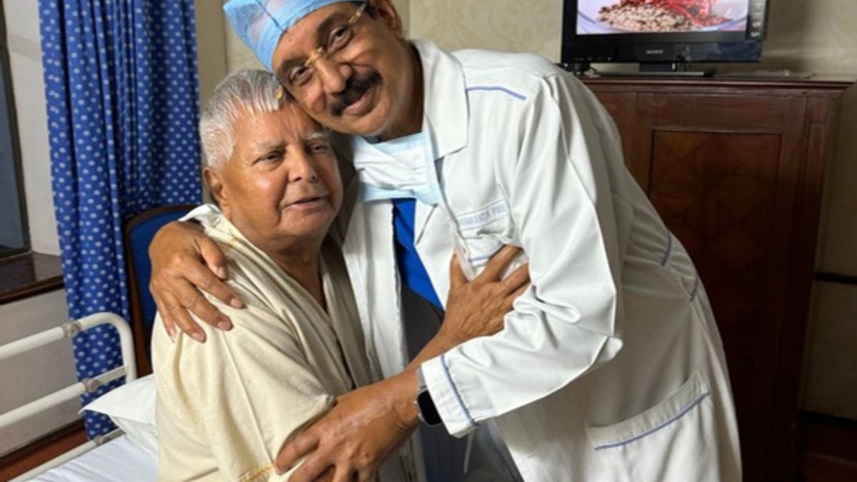 Lalu Yadav Angioplasty