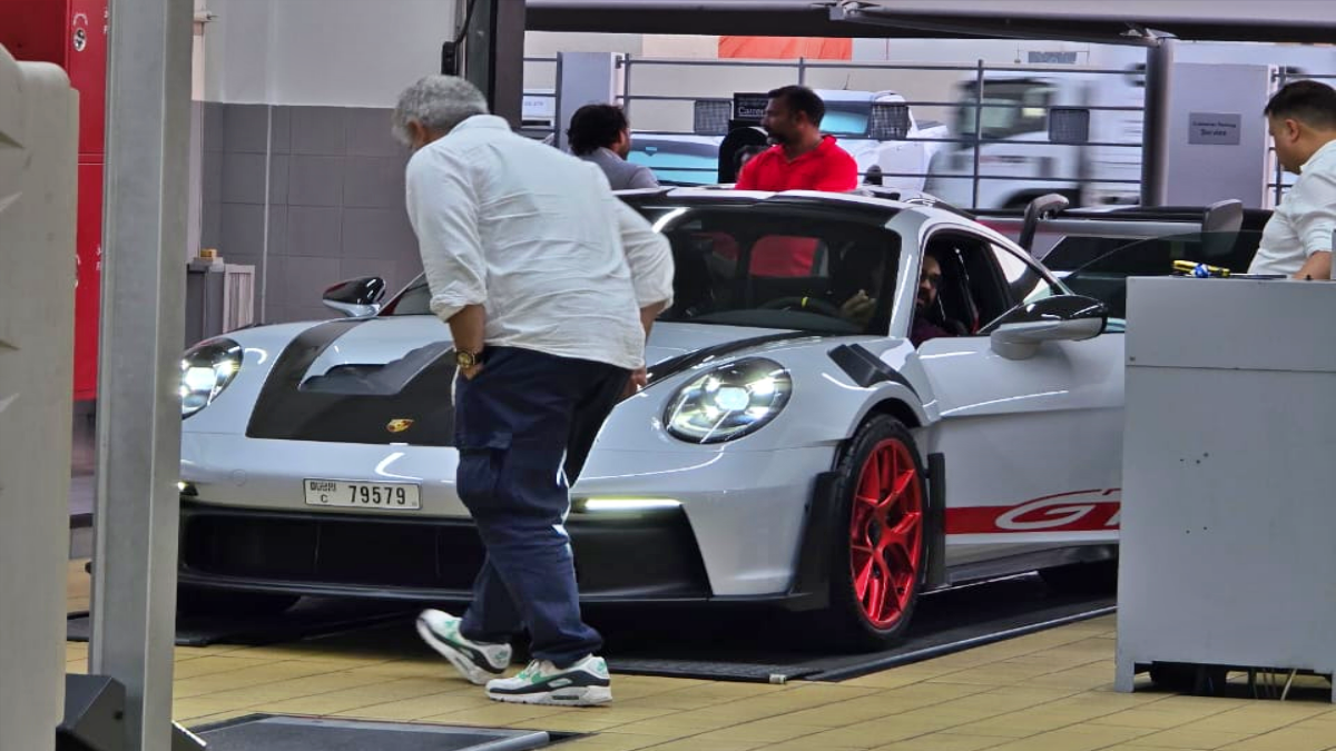 actor ajithkumar buys porsche 911 GT3 RS