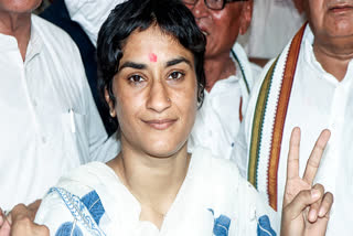 Phogat enters the political arena with this election in Haryana's Julana assembly constituency