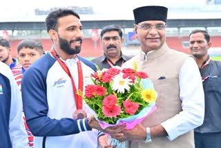 Paralympic Athletes Reached Bhopal