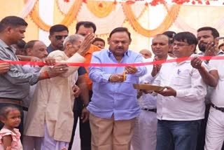 MLA Kamlesh Kumar Singh inaugurated school in Hussainabad of Palamu