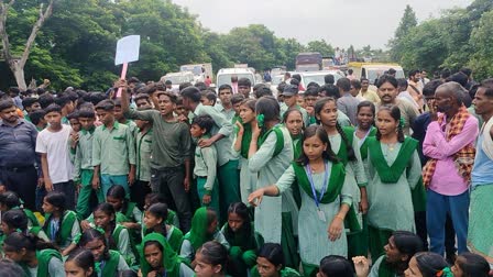 School Children Protest