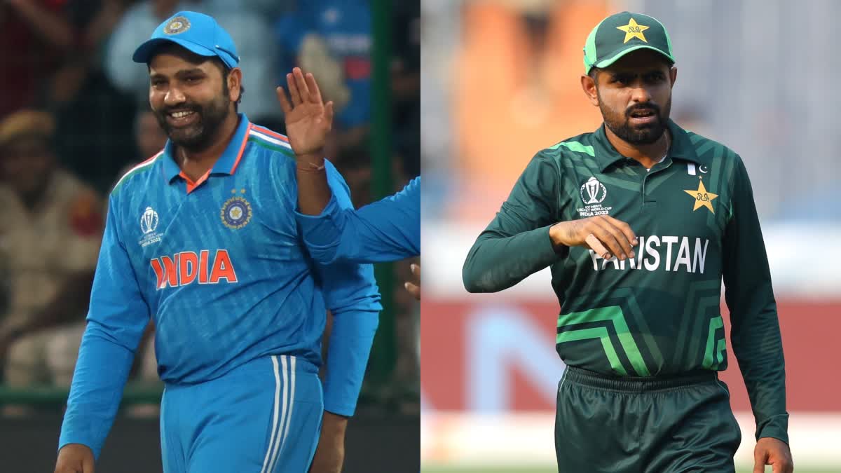 ICC Cricket World Cup 2023  India vs Pakistan odi world cup  odi world cup head to head results  ವಿಶ್ವಕಪ್​ನಲ್ಲಿ ಭಾರತದೇ ಮೇಲುಗೈ  ಟೀಂ ಇಂಡಿಯಾ ಗೆಲುವಿನ ನಾಗಾಲೋಟ  ಪಾಕಿಸ್ತಾನದ ಮೇಲೆ ಭಾರತ ಪ್ರಾಬಲ್ಯ  ಸಿಡ್ನಿಯಲ್ಲಿ ಮೊದಲ ಕದನ  ಬೆಂಗಳೂರಿನಲ್ಲಿ ಭರ್ಜರಿ ಗೆಲುವು  ಮ್ಯಾಂಚೆಸ್ಟರ್​ನಲ್ಲಿ ಭಾರತಕ್ಕೆ ಹ್ಯಾಟ್ರಿಕ್ ಗೆಲುವು  ಗೆಲುವಿನ ಓಟ ಮುಂದುವರಿಸಿದ ಭಾರತ  ಅಡಿಲೇಡ್​ನಲ್ಲಿ ಭಾರತಕ್ಕೆ ಒಲಿದ ಜಯ  ಅಡಿಲೇಡ್​ನಲ್ಲಿ ಭಾರತಕ್ಕೆ ಒಲಿದ ಜಯ  ಭಾರತಕ್ಕೆ ಏಳನೇ ಗೆಲುವು