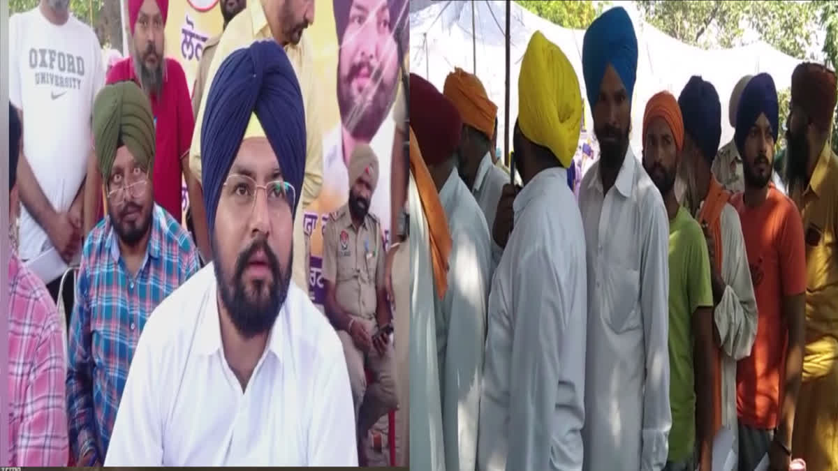 In Tarn Taran MLA Manjinder Lalpura held an open court to solve people's problems