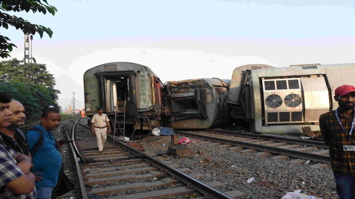 Bihar train derailment : Tracks restored