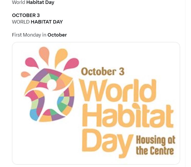 world habitat day