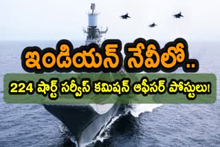Indian Navy Recruitment 2024 for 224 SSC Officers posts