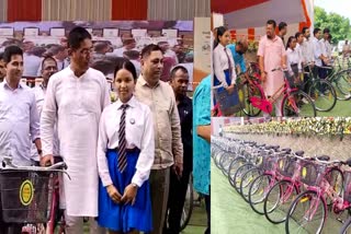 Bicycles distribution program held in Tinsukia