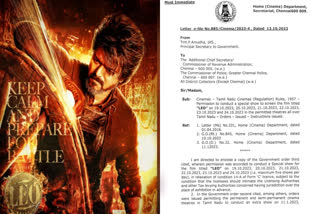 Tamil Nadu government issued an order restricting the Leo special show