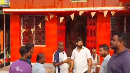 Thieves targeted Hanuman temple in Dhanbad