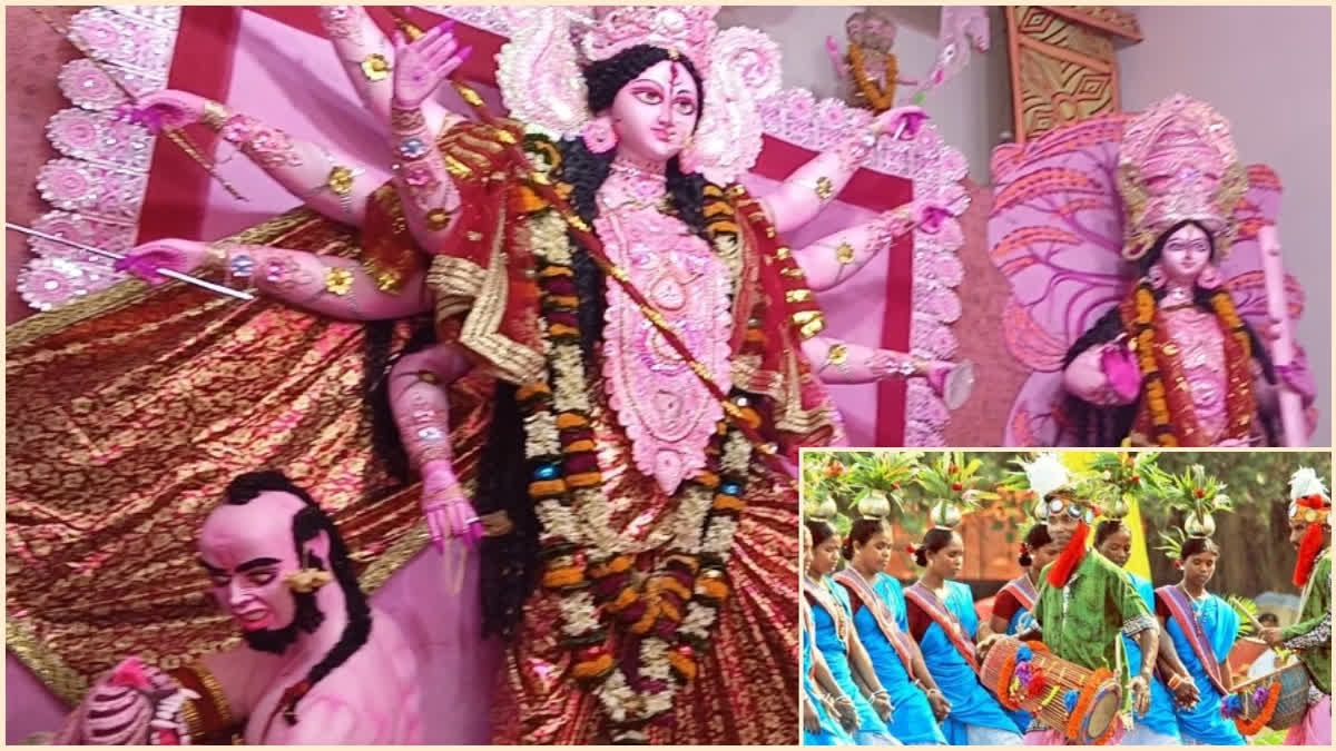 The Santhal tribals of Mayurbhanj district invoke Goddess Durga in their vibrant tradition of the Dansaye dance but little does anyone know about their love and adoration for their ancestor- Mahishasura.