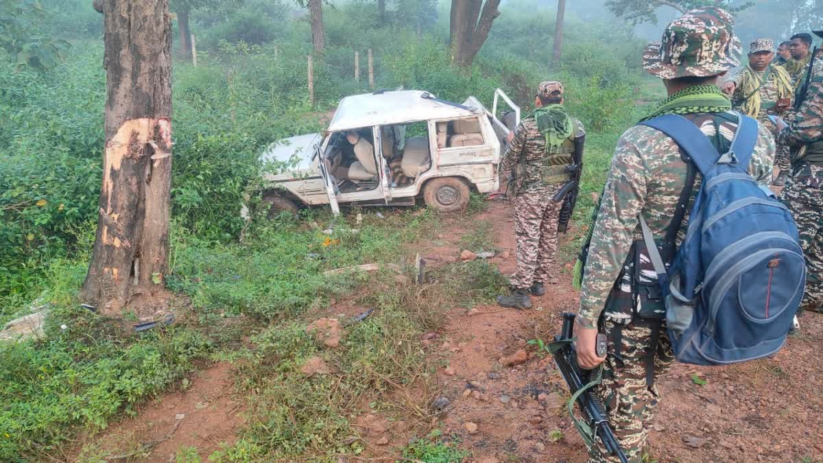 BALAGHAT CRPF VEHICLE ACCIDENT