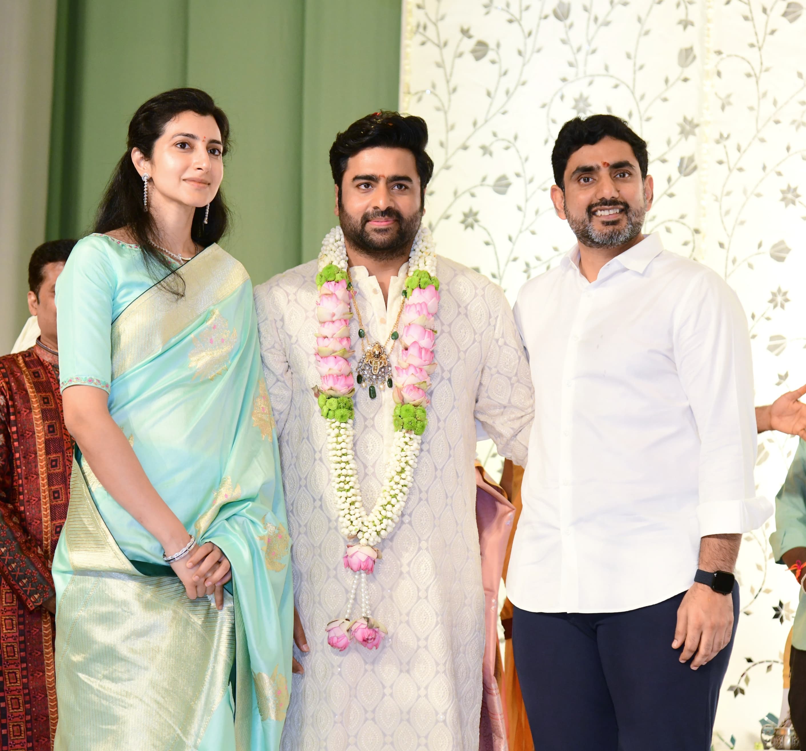 Hero Nara Rohit Engagement