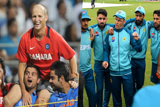 The articles talks about the rare breed of coaches who have worked with both arch-rivals India and Pakistan cricket team.