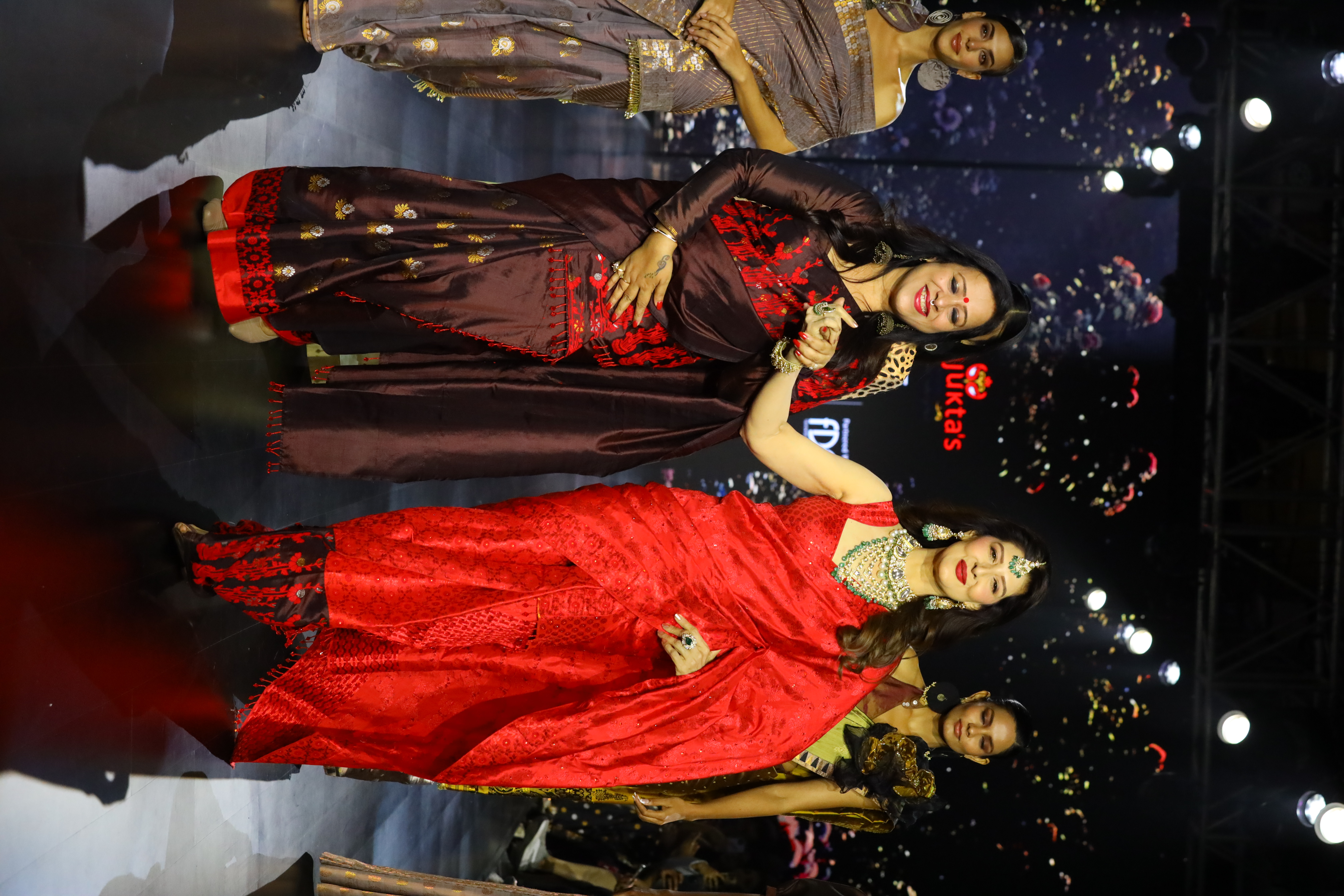 Renowned award winning designer Sanjukta Dutta at the Lakeme' Fashion Week 2024