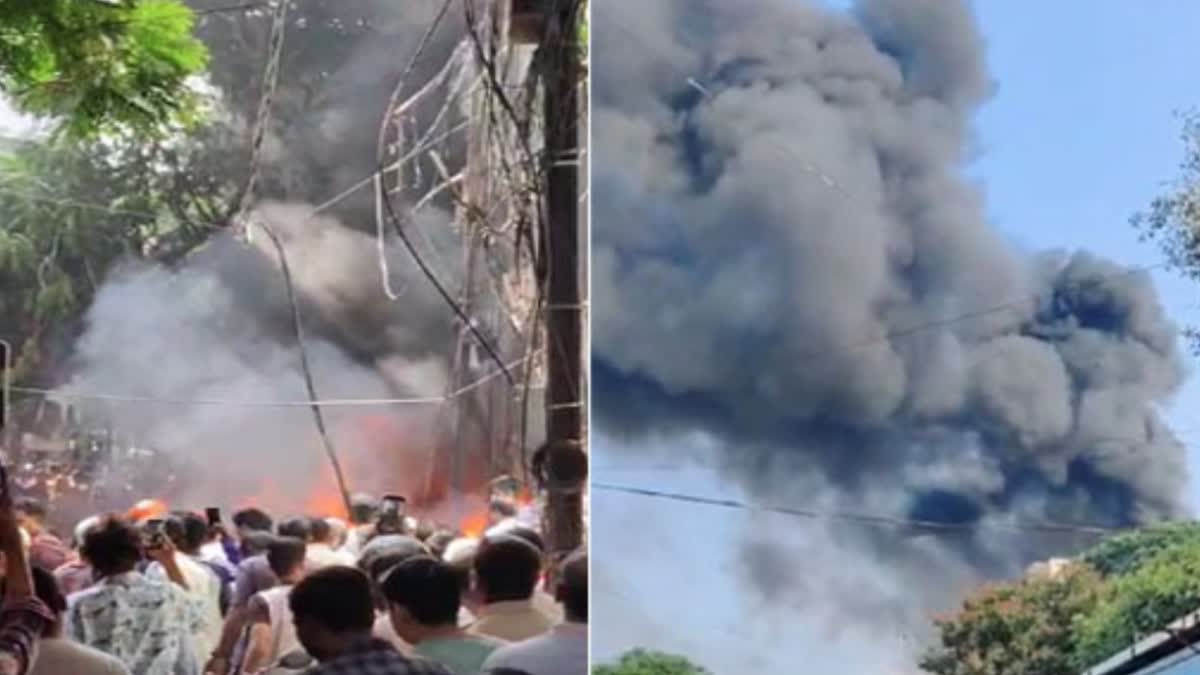 Massive fire Accident