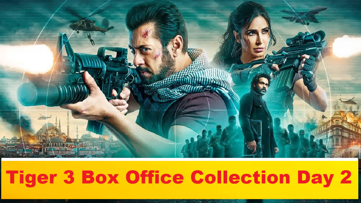 Etv Bharat'Tiger 3' box office collection day 2