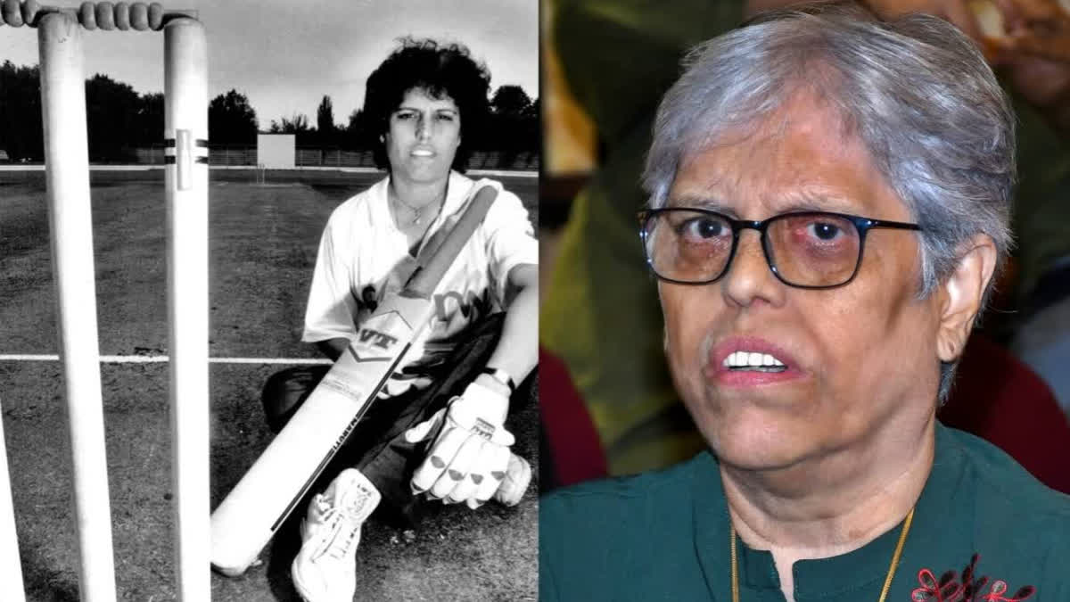 ETV BHARAT EXCLUSIVE DIANA EDULJI ON BEING INDUCTED INTO THE ICC HALL OF FAME SAID PROUD MOMENT FOR WOMEN CRICKET