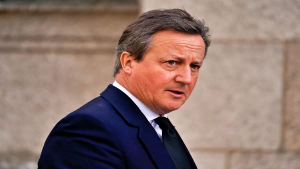 Cameron back as foreign secretary