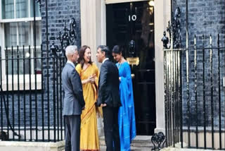Downing Street for Diwali tea