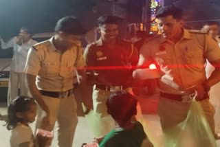 Delhi Police celebrated Diwali with children