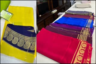 Mysore silk sarees