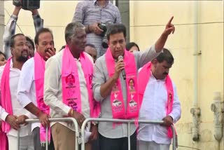 Minister KTR Assurances in Parigi