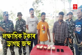 Drug peddlers held in Merapani