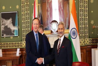 External Affairs Minister S Jaishankar on Monday met newly-appointed British Foreign Secretary David Cameron here and held a detailed discussion on realising the full potential of the bilateral strategic partnership.