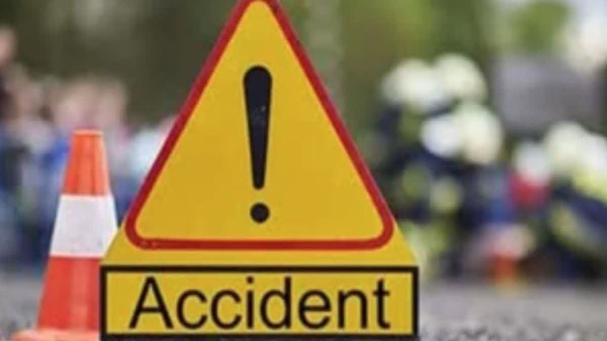 sultanpur road accident dcm hits car one dead today latest