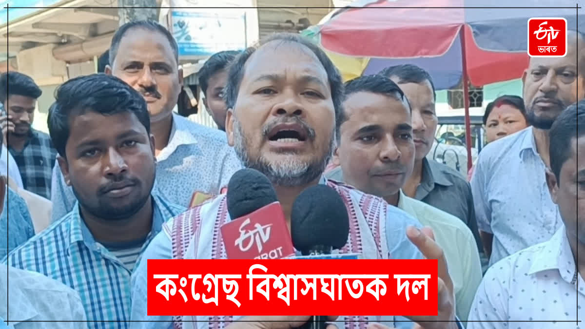 Akhil Gogoi attack BJP