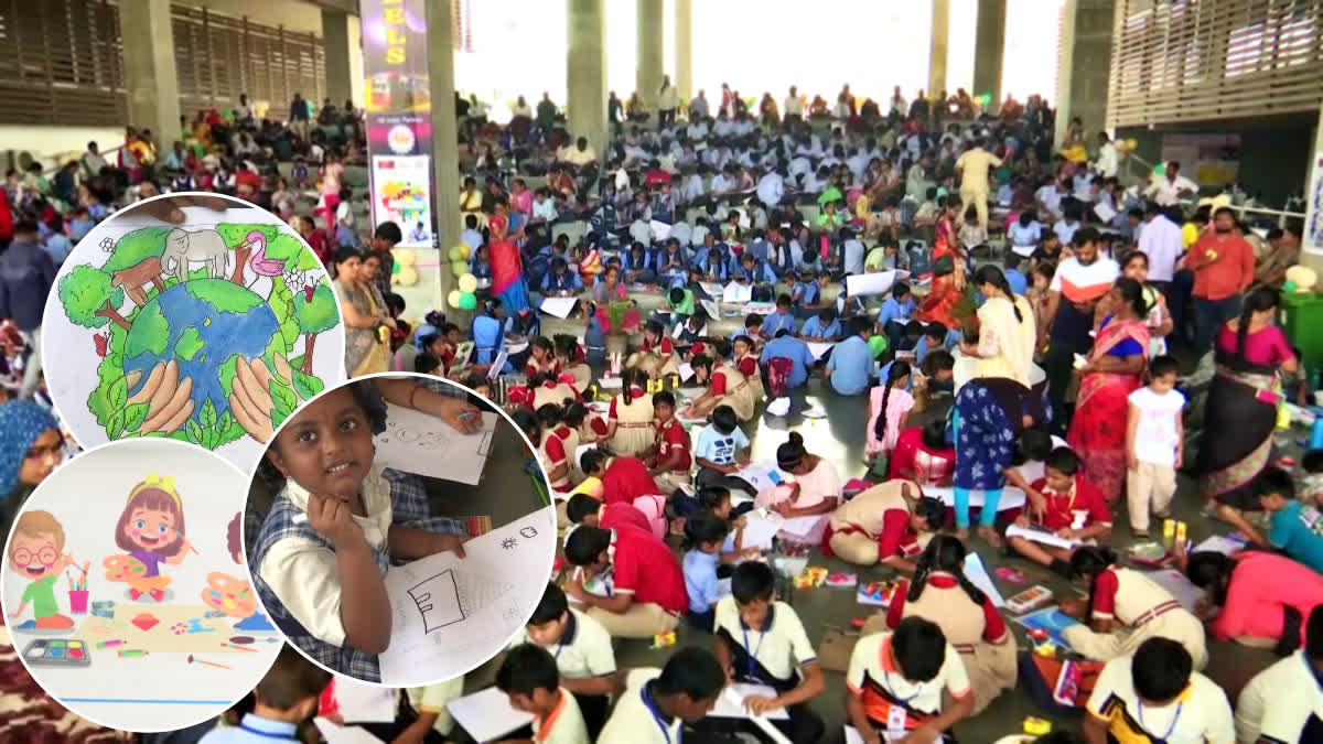 Children Drawing Competition in Vijayawada