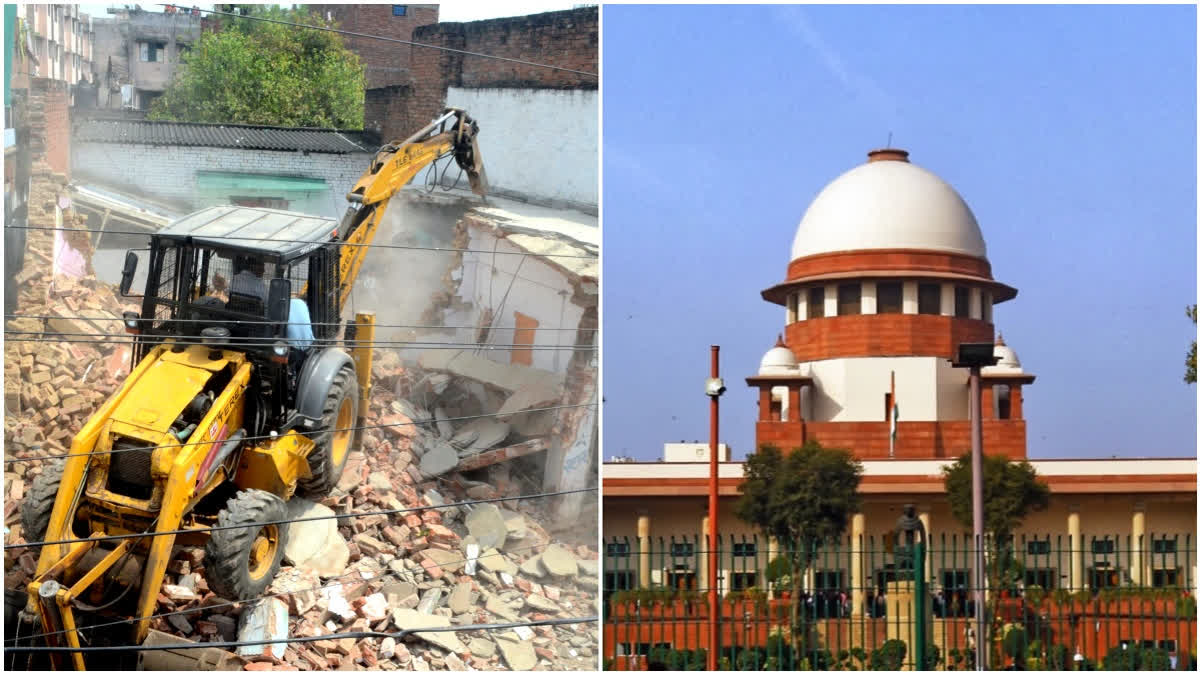 SC Lays Down Pan India Guidelines  supreme court  demolition  Justices B R Gavai K V Viswanathan