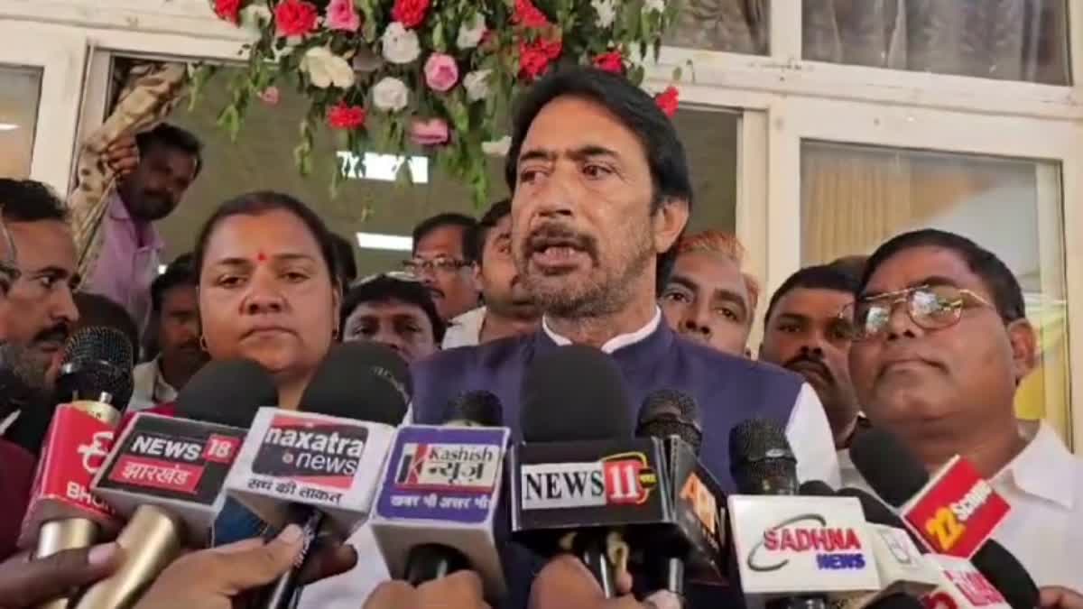 Ghulam Ahmed Mir Arrived Bokaro