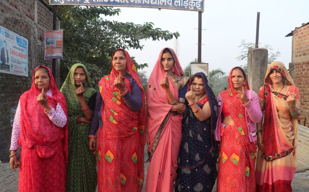 Budhni woman voters by election voting 2024