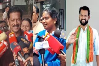 CHELAKKARA BYELECTION 2024  ചേലക്കര ഉപതെരഞ്ഞെടുപ്പ്  യുആർ പ്രദീപ് സിപിഎം  രമ്യ ഹരിദാസ് കെ ബാലകൃഷ്‌ണൻ