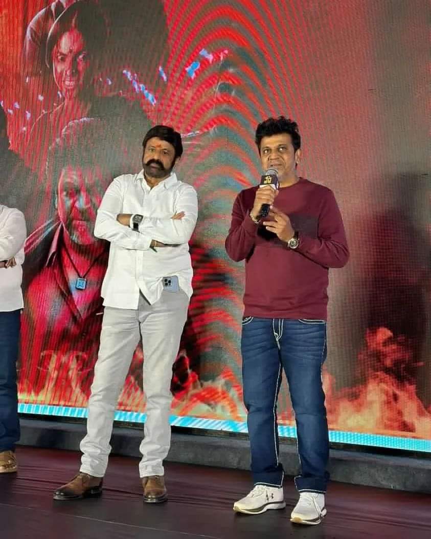 Shivrajkumar with balayya