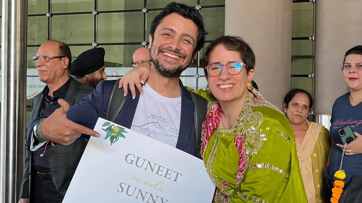 Guneet Monga and Sunny wedding anniversary