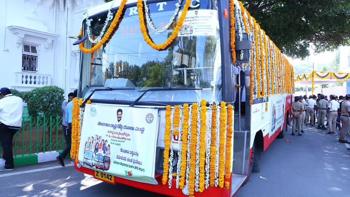 Telangana State Road Transport Corporation scripted history, carrying record number of passengers, since its inception, on Monday. Thanks to the auspicious last Monday in the lunar month of Kartika and the implementation of the 'Maha Lakshmi' free bus travel scheme for women. The corporation recorded handling of more than half-a-crore or over 50 lakh passengers, highest for any single day statistics.