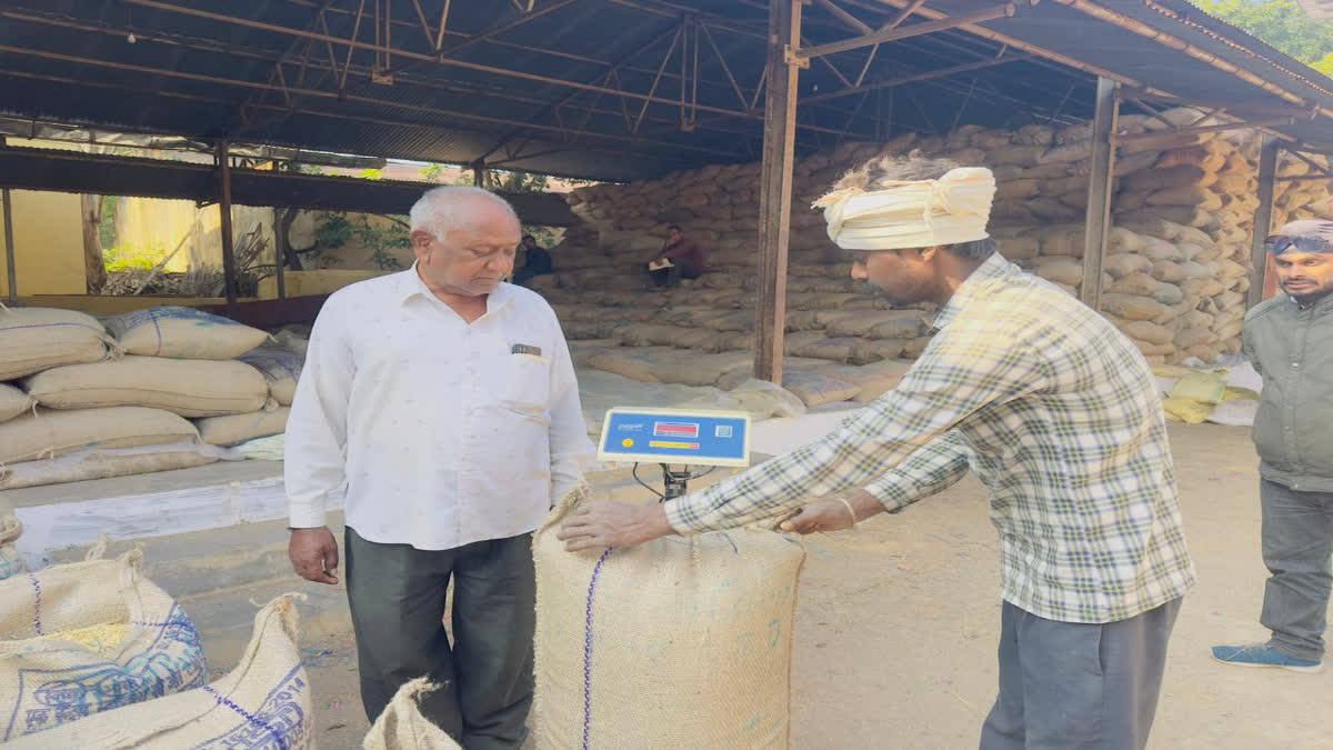 Paddy purchased in Korea and MCB district