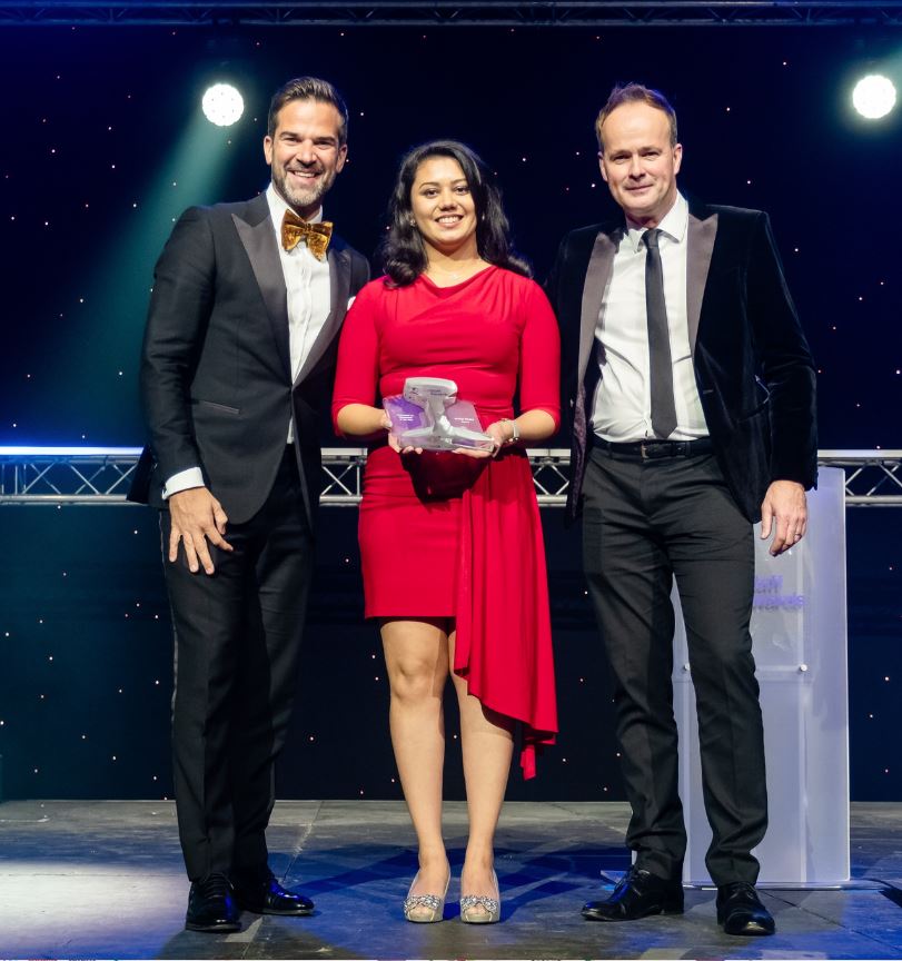 Indian-origin data scientist wins UK's top rail award Newcomer of the Year smital dhake