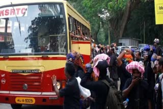 pta sabarimala  Ksrtc Bus Accident  Accident At Sabarimala Two Pilgrims Injured  sabarimala accident two pilgrims injured  natives of andhara injured at sabarimala  കെഎസ്ആര്‍ടിസി അപകടം  ശബരിമലയില്‍ അപകടം  രണ്ട് പേര്‍ക്ക് പരിക്ക്  ആന്ധ്ര സ്വദേശികള്‍ക്ക് പരിക്ക്  ആന്ധ്ര സ്വദേശികള്‍ അപകടത്തില്‍പ്പെട്ടു