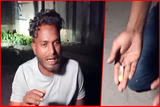 Drugs addict man detained